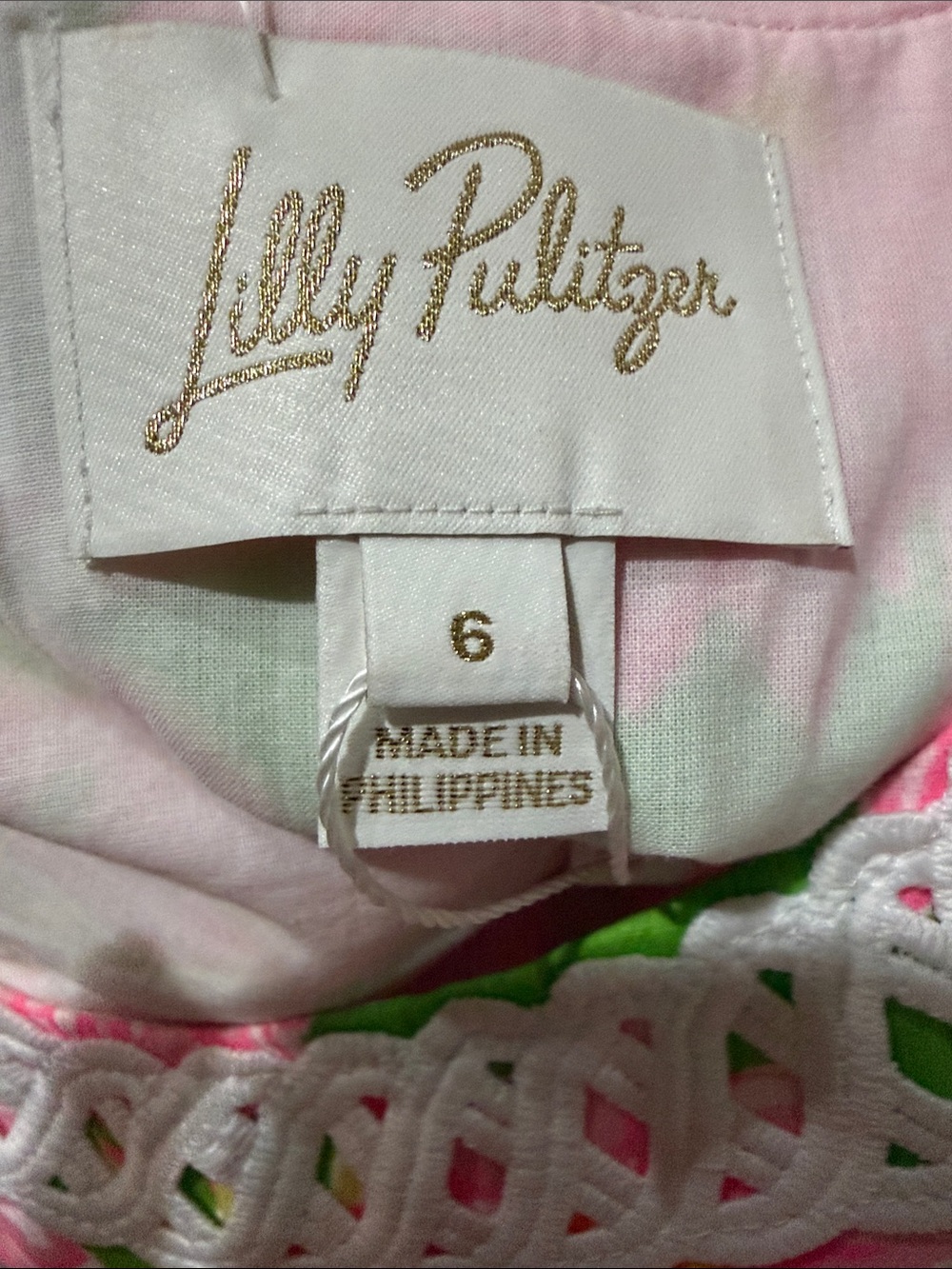 Lilly Pulitzer Sadie Maxi Romper green and pink floral maxi dress with white - Picture 2 of 7